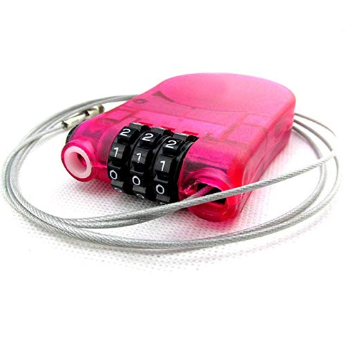 Portable Anti Theft Bike Lock,Anti Theft Pram 3 Digit Ski Bicycle